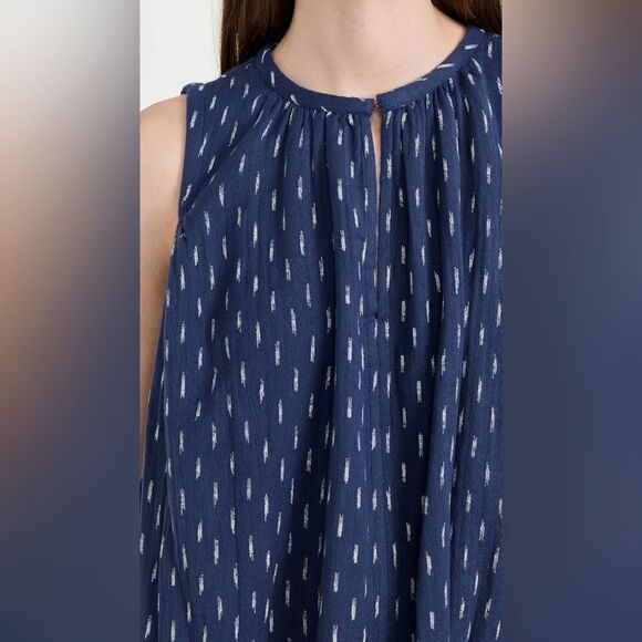 Faherty NWT Eliza Oversized Tank in Midnight Size Small - Picture 3 of 11